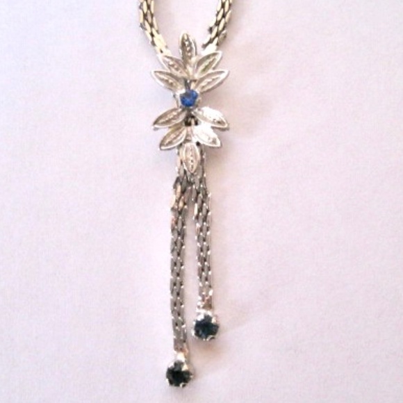 Sterling Silver (0.925) Tassel Pendent Necklace - Picture 2 of 7